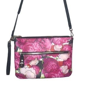 REED Floral Crossbody Bag, Adjustable Strap, EUC